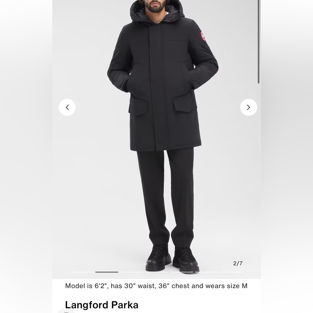 Canada Goose Langford parka authentic